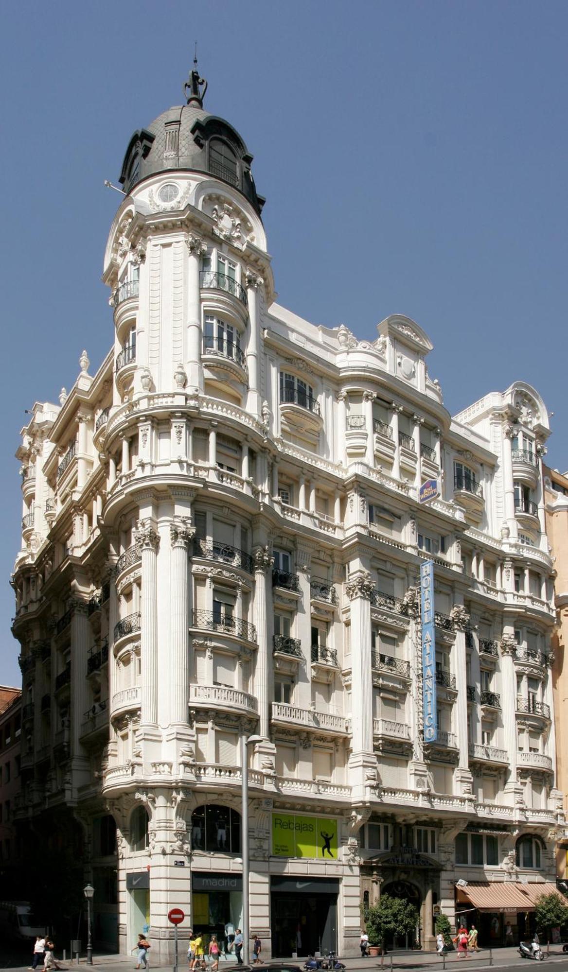Hotel Atlantico Мадрид Екстер'єр фото